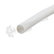Трубка термоусаживаемая Rexant 4,0/2,0 мм белая, ролик 2,44 м
