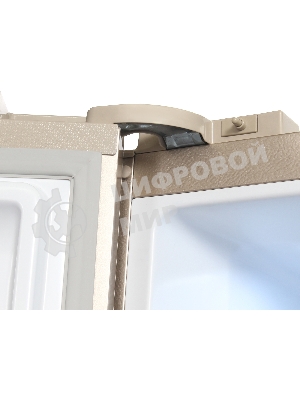 Холодильник Hyundai CS6073FV шампань трехкамерный 329/223л морозилка сбоку, No Frost, Side by Side