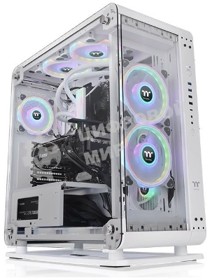 Компьютерный корпус Thermaltake Core P6 TG белый без БП ATX 18x120мм 12x140мм 2xUSB 2.0 2xUSB 3.0 audio bott PSU