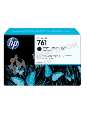 Картридж струйный HP №761 CM991A черный матовый для HP DJ T7100 (400мл)