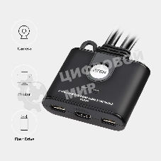 Переключатель KVM 2-Port USB FHD HDMI Cable KVM Switch
