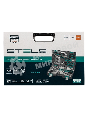 Набор инструментов Stels 14116 76 предметов 12 гранные головки