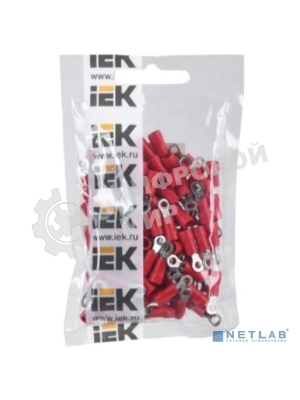 Наконечник НКИ 1.25-3 (кольцо 0.5-1.5) (уп. 100 шт) IEK UNL20-D15-4-3