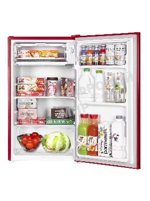 Холодильник Maunfeld MFF83RR красный однокамерный 85л