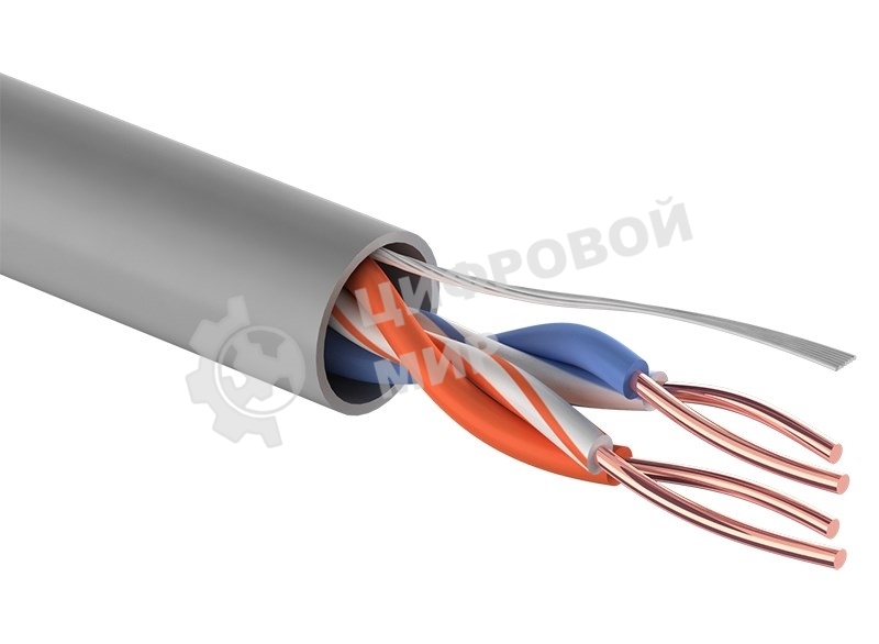 Кабель PROconnect Кабель UTP cat.5e 2 пары (305м) 0.51 мм