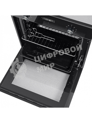 Духовой шкаф электрический Maunfeld EOEM.589B черный/серебристый, встраиваемый