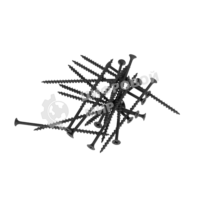 Саморез гипсокартон-дерево Kranz 4.2х90, пакет (4шт.)
