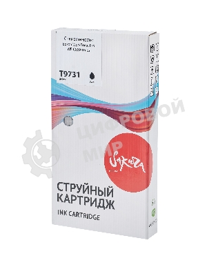 Контейнер с чернилами Sakura C13T973100 (T9731 BK) для Epson, черный, 22500 к.