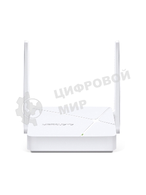 Роутер Mercusys MR20 AC750 Dual-Band Wi-Fi RouterSPEED: 300 Mbps at 2.4 GHz + 433 Mbps at 5 GHzSPEC: 2× Fixed External Antennas, 2× 10/100 Mbps LAN Ports, 1× 10/100 Mbps WAN PortFEATURE: Router/Access Point Mode Mode, WPS/Reset Button, IPTV, IPv6, Parental Controls