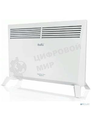 Конвектор электрический Ballu Camino Eco Turbo BEC/EMT-2000 белый, 2000 Вт, 25 м2, термостат