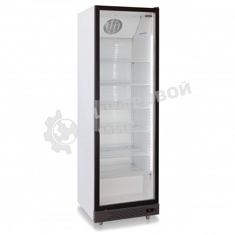 Холодильная витрина Бирюса Б-B660D черный фронт однокамерная 602л