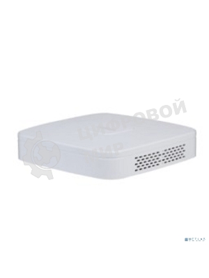 Видеорегистратор Dahua DHI-NVR2104-I2 4-канальный IP-видеорегистратор 4K и H.265+, ИИ