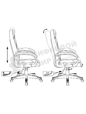 Кресло игровое Zombie GAME 17 черный, текстиль/эко.кожа, крестовина пластик