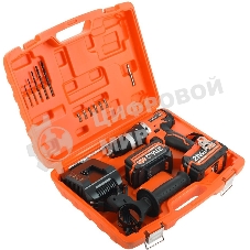 Дрель-шуруповерт Patriot BR 216UES-h, 21 В, 4 Ач, 60 Нм, бесщеточный