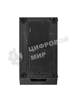 Компьютерный корпус Miditower ExeGate EVO-5001A-500NPX (ATX, БП 500NPX с вент. 12 см, 2хUSB+1хUSB 3.0+HD Audio, черный, 3 вент.12см с RGb подсветкой, боковая панель - закаленное стекло)
