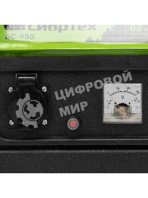 Электрогенератор бензиновый Сибртех БС-950, 0.8 кВт, 65 дБ, 15.5 кг