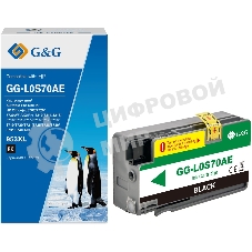 Картридж струйный G&G GG-L0S70AE черный (58мл) для HP OJ Pro 7740/8210/8218/8710/8715