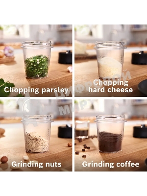 Блендер стационарный Bosch VitaPower Serie 4 MMB6176B 1200Вт черный