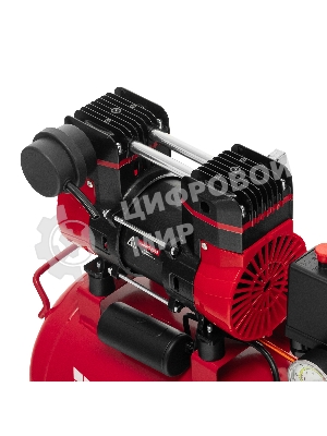 Компрессор безмасляный малошумный SPC 1500/24, 1500 Вт, ресивер 24 л, 260 л/мин MTX