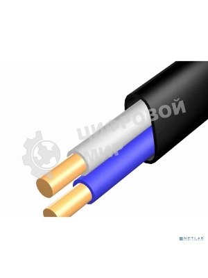 Кабель силовой медный Rexant ВВГ-Пнг(А) 2x1,5 мм², 50 м, ГОСТ 31996-2012, ТУ 16-705.499-2010
