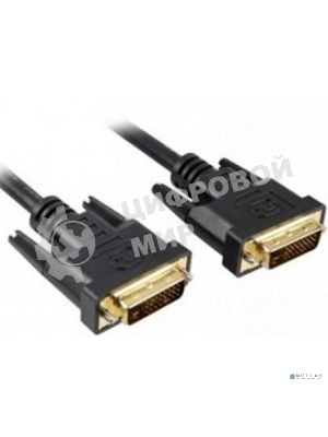 Кабель DVI dual link 1.8м ExeGate, позолоченные контакты