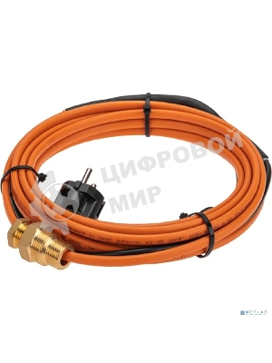 Кабель греющий PROconnect саморегулирующийся 10 ККНС 2ЛПп-ЭЛ 65/85, в трубу, 6м/60Вт