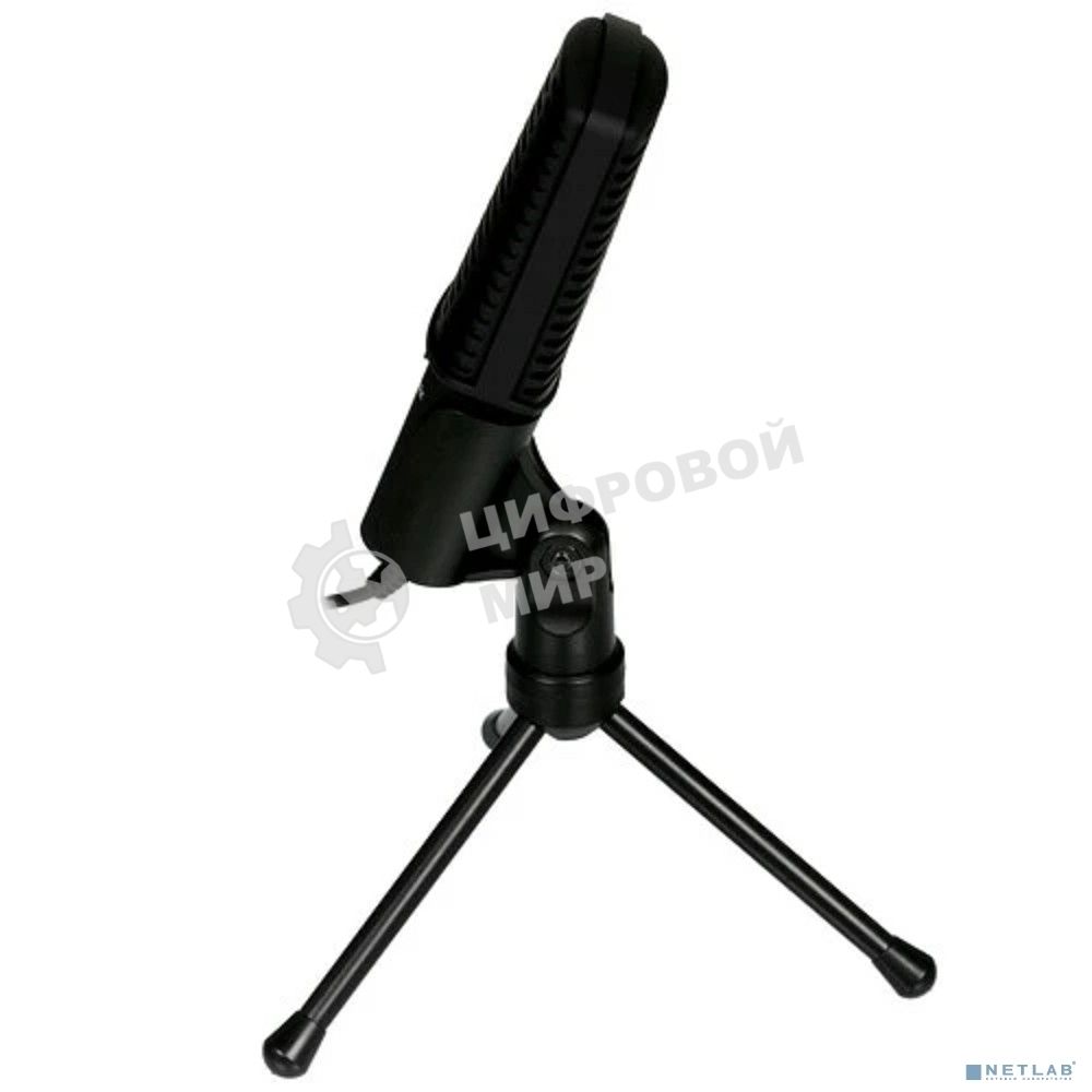 Микрофон RITMIX RDM-126 PRO Black-Green конденсаторный, всенаправленный, -30±3dB (0dB=1V/Pa на 1kHz), 50Hz-16kHz, ?2.2 k?, 3,5 мм, 1,8 м, пластик