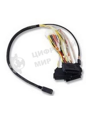 Кабель ACD, INT, SFF8643-to-4xSFF8482+SB (MiniSAS HD-to-SAS internal cable) 100 см