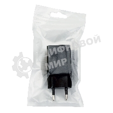 Сетевое зарядное устройство Cablexpert MP3A-PC-25 100/220V - 5V USB 1 порт, 2A, черный