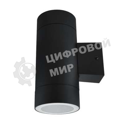 Светильник светодиодный GX53S-2B-ЦИЛИНДР GX53 IP65 230В уличный двусторон. подсветка черный IN HOME 4690612023533