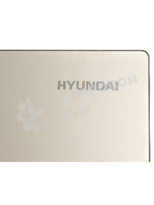 Холодильник Hyundai CS6073FV шампань трехкамерный 329/223л морозилка сбоку, No Frost, Side by Side