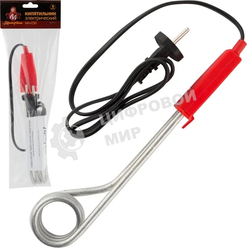 Кипятильник электрический МАТРЕНА МА-036 1,5 кВт (006909)