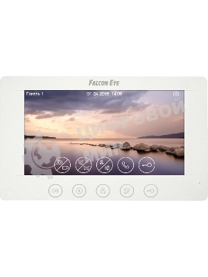 Видеодомофон Falcon Eye Cosmo HD Plus белый