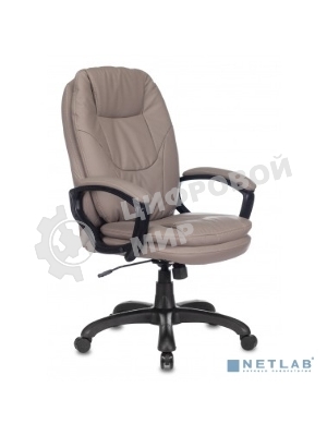 Кресло Бюрократ CH-868N серый, экокожа