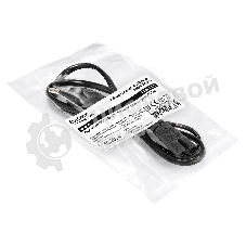 Кабель питания ноутбуков, аудио/видео ExeGate Special PCN-7,5S (Евровилка CEE7/16->C7, 2*0.5мм2, CCA, черный, 0.75м)