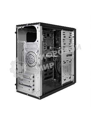 Компьютерный корпус ExeGate EX284032RUS Minitower BA-203U Black, mATX, (без БП), 2хUSB+1хUSB 3.0, Audio