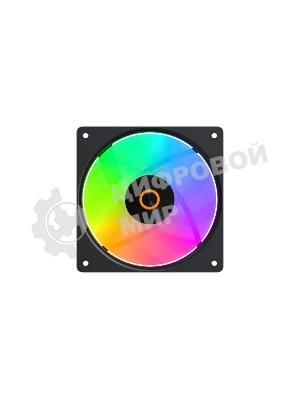 Вентилятор для корпуса Ocypus Gaммa F12 Elite BK ARGB REVERSE BLADE 3 IN 1, 120x120x25мм, 4-PIN PWM, 600-1800 RPM, 26 DBA MAX, HYDRO BEARING
