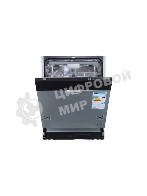 Встраиваемая посудомоечная машина Zigmund & Shtain DW 129.6009 X, черный, 59.8 см, 14 компл., 44 дБ, класс A++