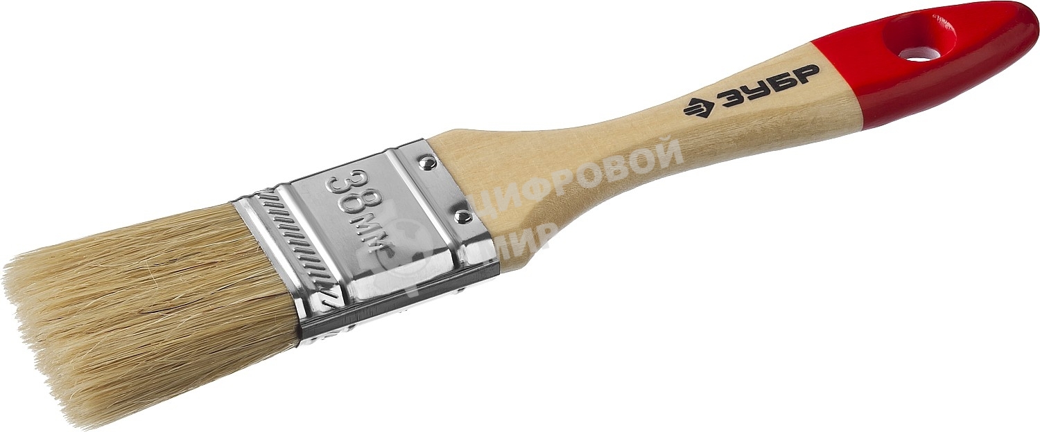 Кисть плоская Зубр 