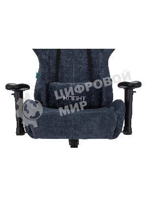 Кресло Бюрократ VIKING KNIGHT LT27 FABRIC синий, ткань, 120 кг, механизм качания