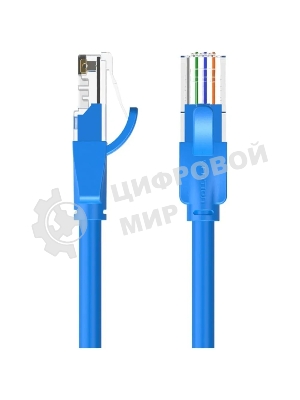 Патч-корд Vention прямой UTP cat.6, RJ45 - 5м. синий