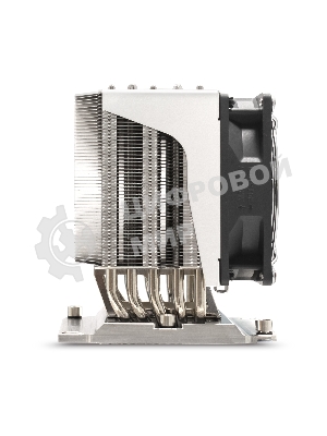Кулер для процессора ExeGate ESNK-P0070APS4.PWM.4U.3647.Cu серебристый, 92 мм, алюминий/медь, 3800 об/мин, 44 дБ, 4 pin, 205 Вт, 125.5 мм