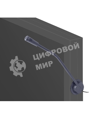 Микрофон Defender MIC-117 черный, кабель 1.8 м