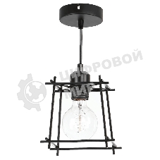 Светильник потолочный Hiper Подвес 1хЕ27х60Вт черный H046-0