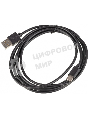 Кабель USB (m)-USB Type-C (m) 2м черный