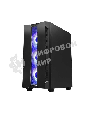 Компьютерный корпус CHIEFTEC HUNTER GS-01B-OP без БП, боковая панель из закаленного стекла, 3xARGB LED 120мм вентилятора спереди, 1xARGB LED 120мм вентилятор сзади, черный, ATX