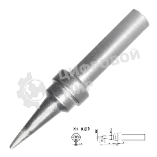 Жало для паяльника Quick QK200-T-0,8D