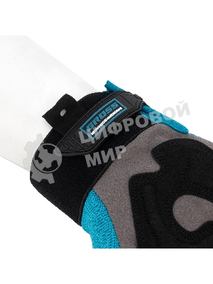 Перчатки универсальные комбинированные Gross с защитными накладками, STYLISH, размер L (9)