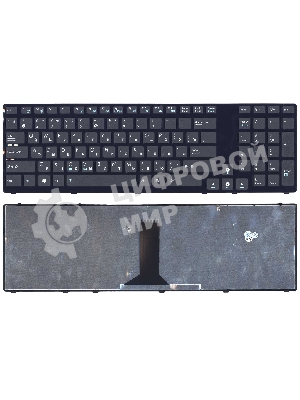 Клавиатура для ноутбука Asus K95 черная с рамкой