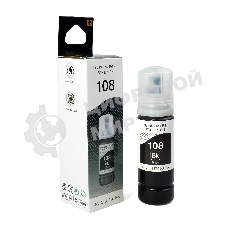 Чернила NVPrint 108 (NV-C13T09C14A) для Epson L8050, L18050 (70 мл) черный (в коробке) совместимые